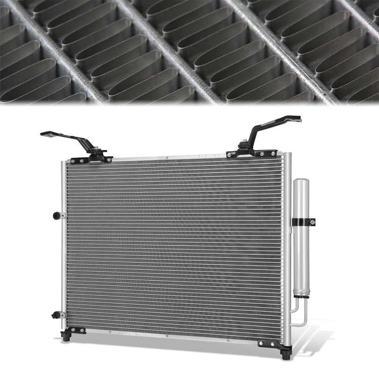 CONDENSADOR HONDA PILOT 2003-2008 - ALUMINUM - SILVER