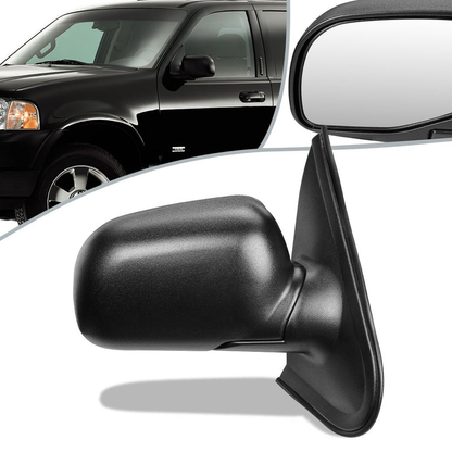 RETROVISOR MIRROR - OEM - 95-01 FORD EXPLORER / 97-01 MERCURY MOUNTAINEER - POWERED - TEXTURED - BLACK - RIGHT