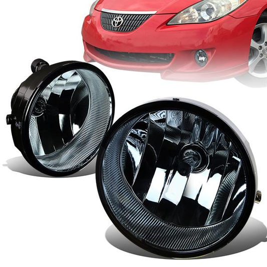 FAROS DE NIEBLA 04-07 TOYOTA SOLARA / 05-12 TACOMA / 07-14 TUNDRA / 08-16 SEQUOIA 2/4-DR - NO SWITCH - H10 BULB - SMOKE