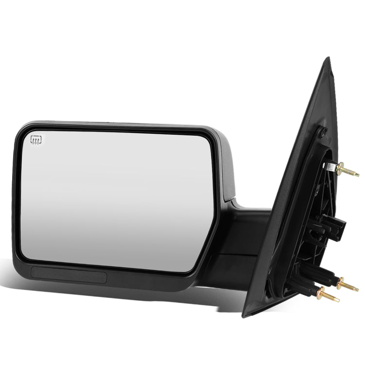RETROVISORES EXTENDIBLES TOWING MIRROR - 04-14 FORD F-150 - LEFT - POWERED W/ HEATED W/O SIGNAL - BLACK