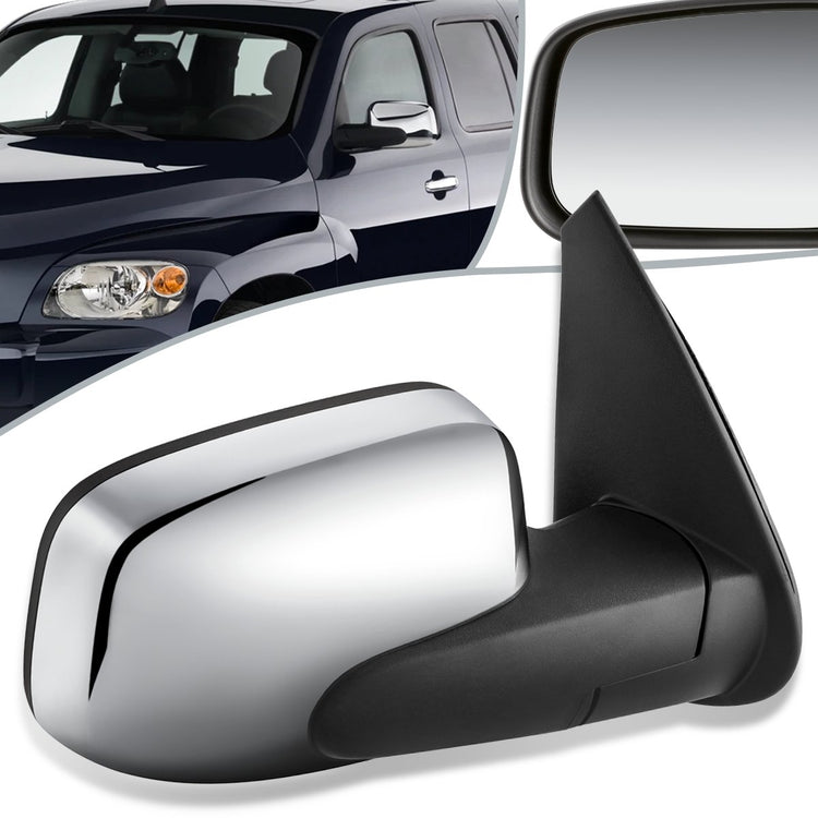 RETROVISOR MIRROR - OEM - 06-11 CHEVY HHR - POWERED - CHROME - RIGHT