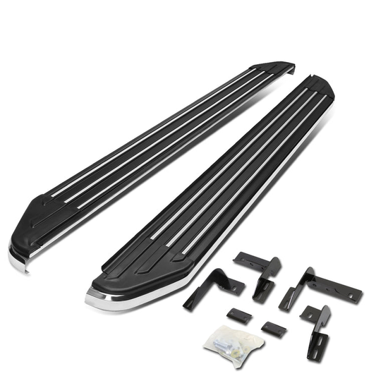 ESTRIBOS ALUMINUM - 6" - TOYOTA RAV4 - BLACK