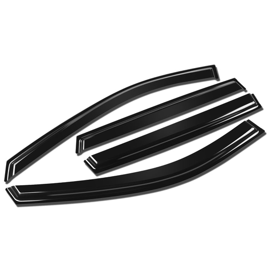 PROTECTOR DE VENTANA WINDOW VISORS - 14-20 NISSAN ROGUE S SV SL - 4PCS - SMOKE