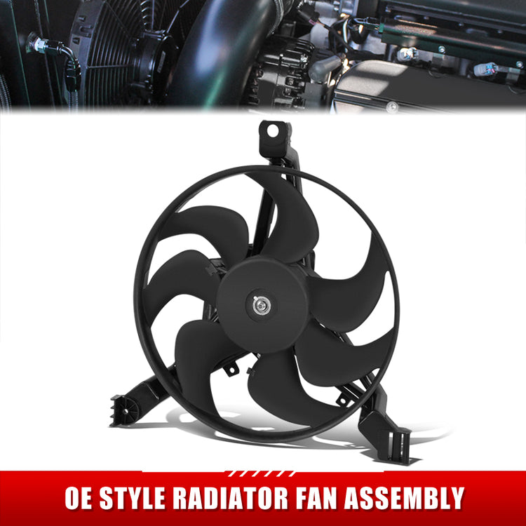 ABANICOS OE STYLE -CV LUMNA (24D) '95-01 RAD.COOLING FAN ASS'Y (3.1) (=MONTE CARLO)
