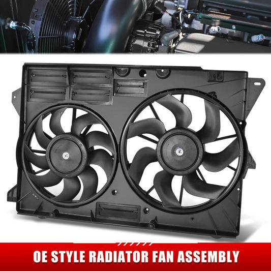 ABANICOS OE STYLE -FORD EXPLORER 2013-2019 / FORD POLICE INTERCEPTOR UTILITY 2014-2019 / 2.3L TURBO, 3.5L TURBO