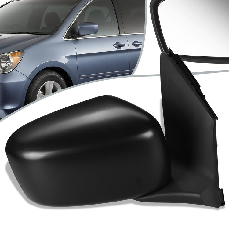 RETROVISOR MIRROR - OEM - 05-10 HONDA ODYSSEY - POWERED - TEXTURED - BLACK - RIGHT