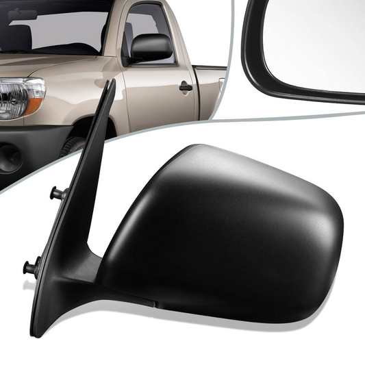 RETROVISOR MIRROR - OEM - 05-11 TOYOTA TACOMA - POWERED - TEXTURED - BLACK - LEFT