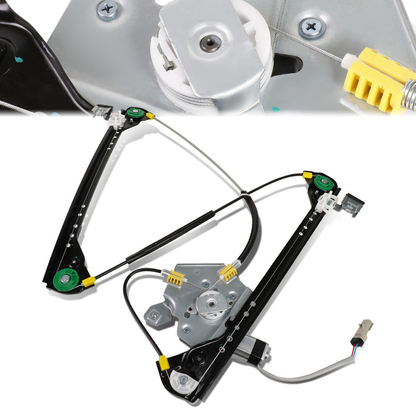 REGULADOR DE VENTANA WINDOW MOTORS & REGULATORS - METALLIC - 04-06 CHRYSLER PACIFICA - METALLIC - BARE STEEL/PLASTIC