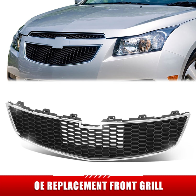 PARRILLA GRILLE - CV CRZE '11-'15/ GRILLE ASS'Y/ LOWER CHROME BLACK/ (1.4 ECO)//PARTS.NO,GM1200640//OEM NO,95225614