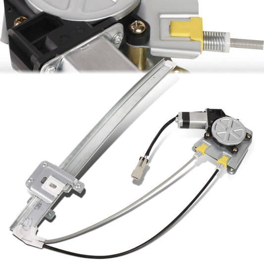 REGULADOR DE VENTANA WINDOW MOTORS & REGULATORS - METALLIC - 02-07 JEEP LIBERTY
 - METALLIC - BARE STEEL/PLASTIC