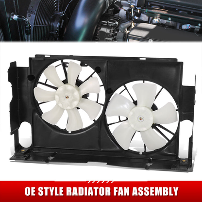 ABANICOS OE STYLE -TY RV4 '13-'15'16-'18 RAD.COOLING FAN ASS'Y 13-15 (DUAL)