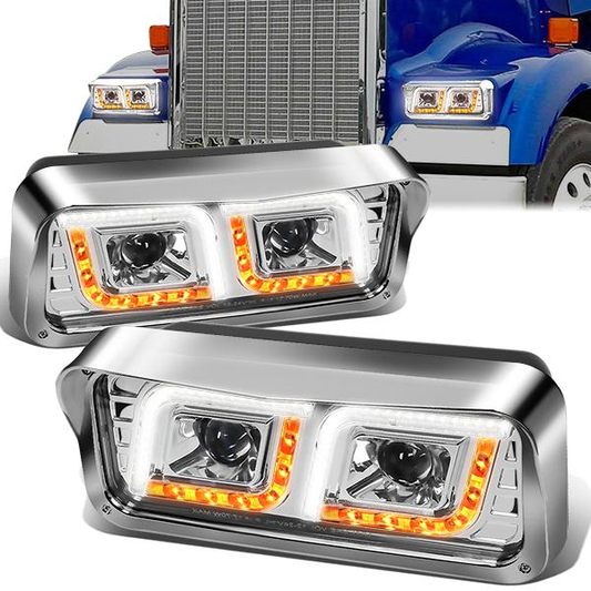 FAROS 01-11 FREIGHTLINER CLASSIC / 01-09 FREIGHTLINER CLASSIC XL / 03-12 FREIGHTLINER FLD120SD / 81-19 KENWORTH W900 / 08-19 PETERBILT 357, 365 / 88-07 PETERBILT 378 / 85-07 PETERBILT 379 / 81-19 WESTERN STAR 4800 / 81-02 WESTERN STAR 4900 / 89-01 WESTERN