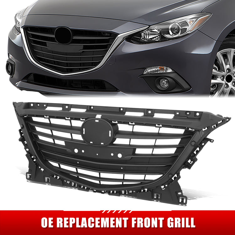 PARRILLA GRILLE - MZ 3 '14-'16/'17-'18 (3/4/5DR)/ GRILLE ASS'Y 14-16/ W/TEXTURED BLACK//PARTS.NO,MA1200197//OEM NO,BJS750712
