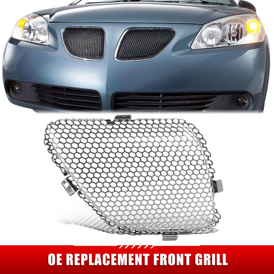 PARRILLA GRILLE - PT G6 '05-'10/ GRILLE ASS'Y RH/ UPPER INNER SILVER/BLACK//PARTS.NO,GM1200540//OEM NO,22699328