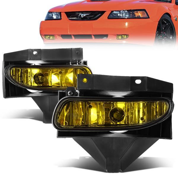 FAROS DE NIEBLA 99-04 FORD MUSTANG GT - 899 BULB - AMBER