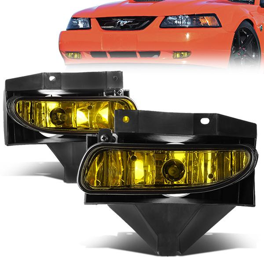 FAROS DE NIEBLA 99-04 FORD MUSTANG GT - 899 BULB - AMBER