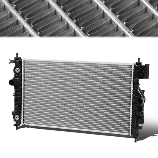 RADIADOR RADIATOR - OEM - 16-19 BUICK CASCADA / 14-15 CHEVROLET CRUZE / 2016 CHEVROLET CRUZE LIMITED - FITS 1.6L AUTOMATIC - DPI 13509
