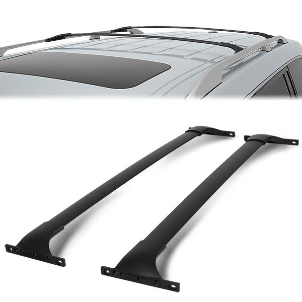 PORTAEQUIPAJE ROOF RACK CROSS BARS - 14-19 QX80 / 11-13 INFINITI QX56 - BOLTS ONTO OEM ROOF RAILS ONLY - BLACK