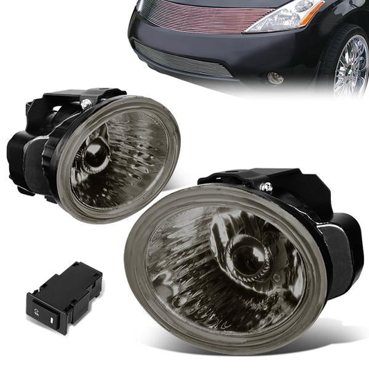 FAROS DE NIEBLA 02-04 NISSAN ALTIMA / 03-07 NISSAN MURANO / 03-05 INFINITI FX35 , FX45 - W/ SWITCH - 9006 BULB - SMOKE