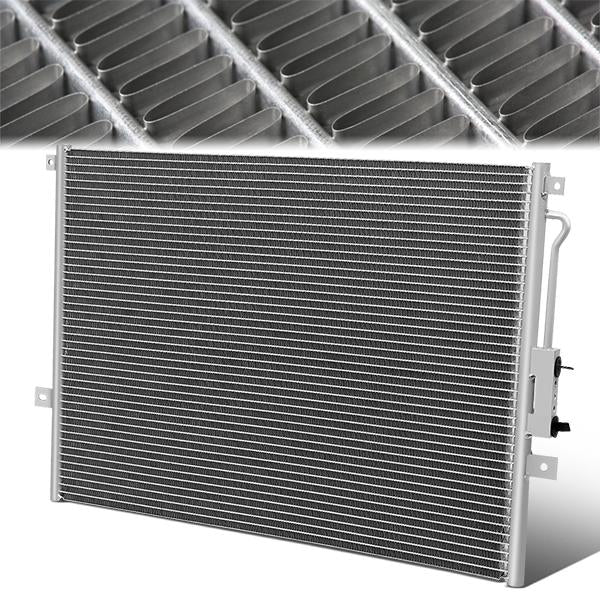 CONDENSADOR 99-03 JEEP GRAND CHEROKEE - FITS 4.0L L6 & 4.7L V8 ENGINE MODELS - ALUMINIUM