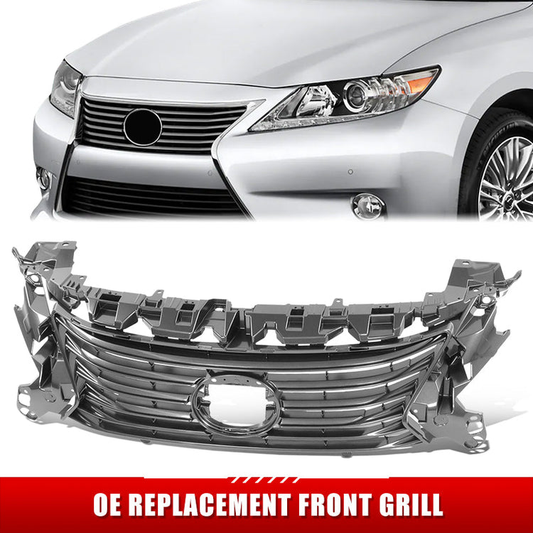 PARRILLA GRILLE - LX ES350/ES300H '13-'15/'16-18/ GRILLE ASS'Y 16-18/ PAINTED SILVER//PARTS.NO,LX1200179//OEM NO,5311106850