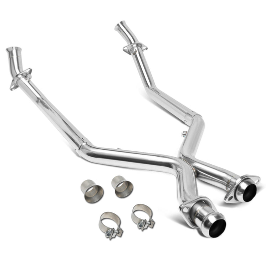 X-PIPE X-PIPE - EXHAUST - SS - 99-04 FORD MUSTANG 3.8L V6