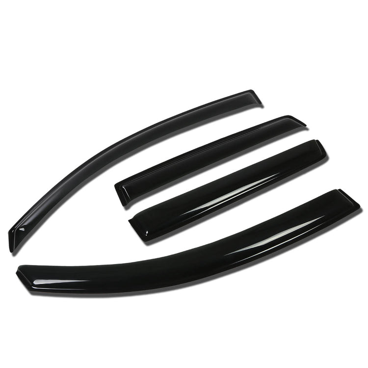 PROTECTOR DE VENTANA WINDOW VISORS - 05-10 MITSUBISHI ENDEAVOR - 4PCS - DARK SMOKE