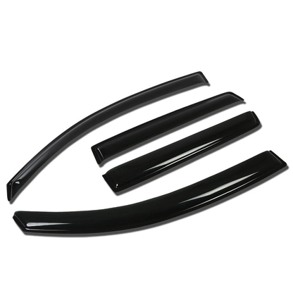 PROTECTOR DE VENTANA WINDOW VISORS - 05-10 MITSUBISHI ENDEAVOR - 4PCS - DARK SMOKE