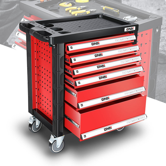 HERRAMIENTAS 6 DRAWERS - PLASTIC - TOP ROLLER CABINET