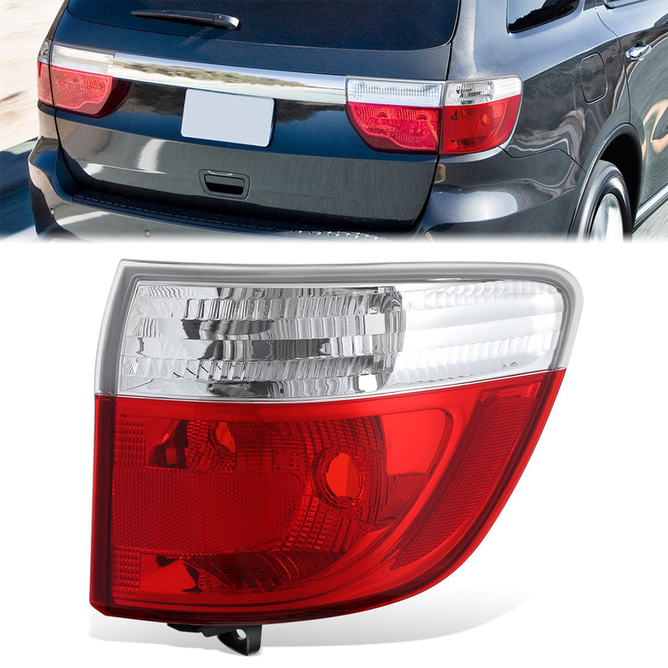 FAROS TRASEROS OE STYLE - 11-13 DODGE DURANGO - OUTER - 3057 TURN SIGNAL / 3057 TAIL LIGHT - CHROME HOUSING - RIGHT