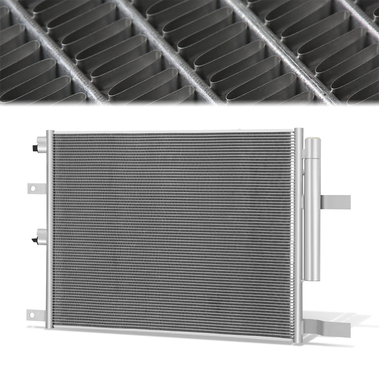 CONDENSADOR RAM 2500 2013-2018 / RAM 3500 2013-2018 - FOR 6.7L MODEL - ALUMINUM - SILVER