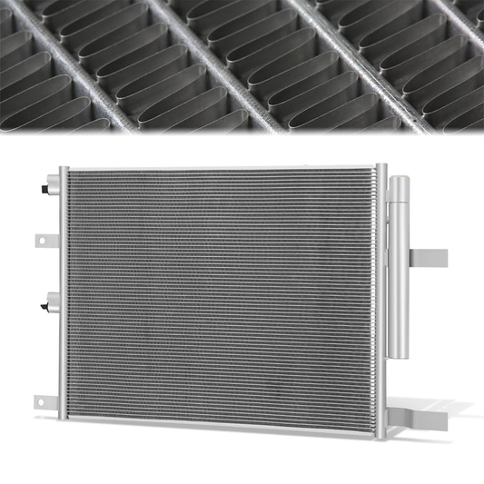 CONDENSADOR RAM 2500 2013-2018 / RAM 3500 2013-2018 - FOR 6.7L MODEL - ALUMINUM - SILVER