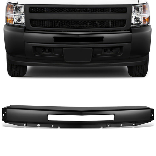 DEFENSA 07-13 CHEVROLET SILVERADO 1500 - WITH FRONT AIR INTAKE CUTOUT - BLACK