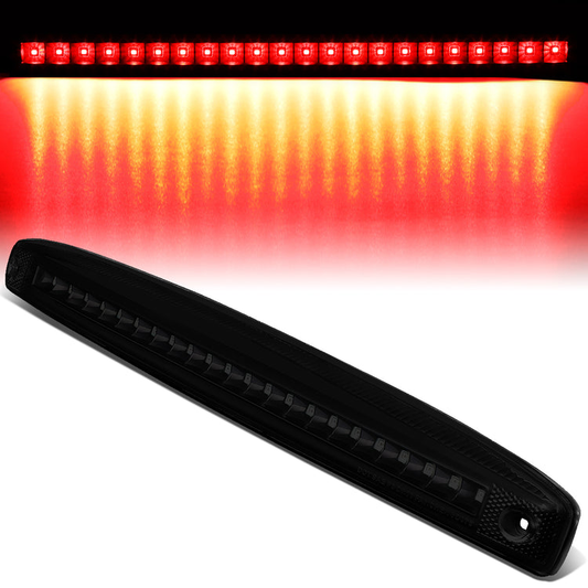 LUZ DE FRENO 03-06 DODGE RAM 2500, 3500 - FITS MODELS WITH OEM TAIL GATE LAMP - LED - BLACK / SMOKE