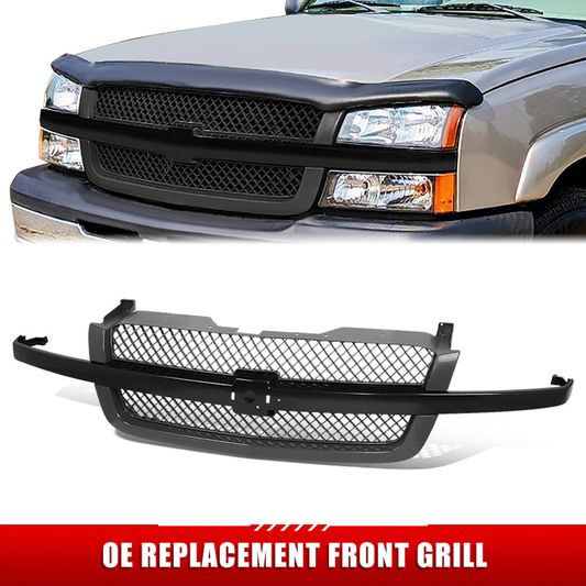 PARRILLA GRILLE - CV SIRADO '03-'05/ GRILLE ASS'Y/ MAT-GRAY W/BLACK MOULDING/ (W/O DALE EARNHARDT PKG)/ (SS MODEL)//PARTS.NO,GM1200557//OEM NO,19168630