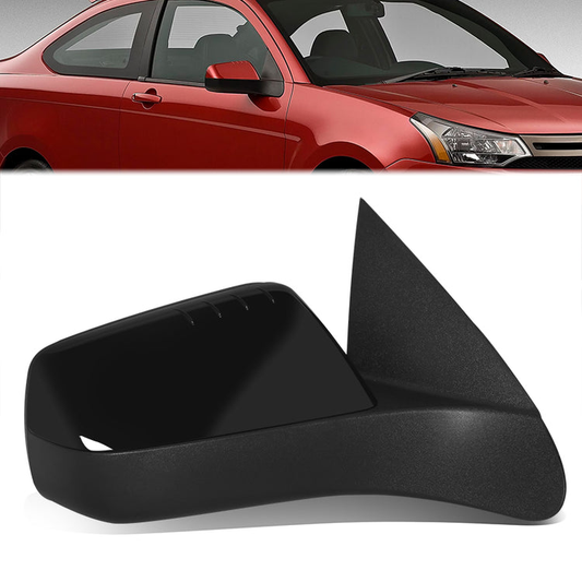 RETROVISOR MIRROR - OE STYLE - FORD FOCUS 08-11 - WITH POWER GLOSS COVER - PASSENGER SIDE - PAINT TO MATCH - BLACK