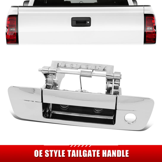 MANIJA DOOR HANDLE COVERS - 09-21 RAM 1500-3500 - ABS PLASTIC / STAINLESS STEEL - CHROME