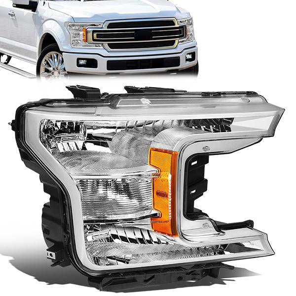 FAROS OE STYLE - 18-20 FORD F-150 - FITS MODELS W/ HALOGEN HEADLIGHTS ONLY - 9005 HIGH / H11 LOW BEAM / 7444NA TURN SIGNAL - RIGHT