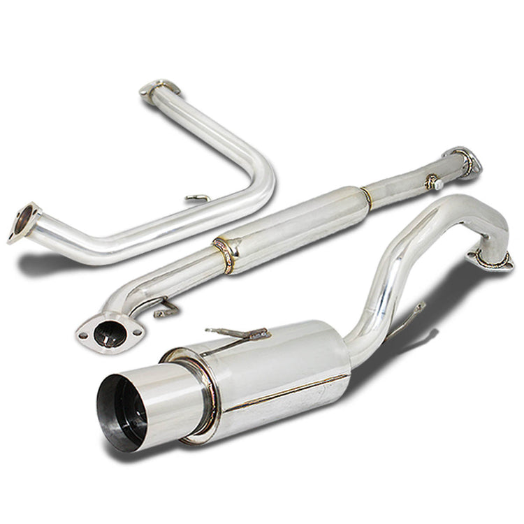 TUBERIA CATBACK CATBACK - 00-05 MITSUBISHI ECLIPSE 4CYL - SINGLE TIP - STAINLESS STEEL