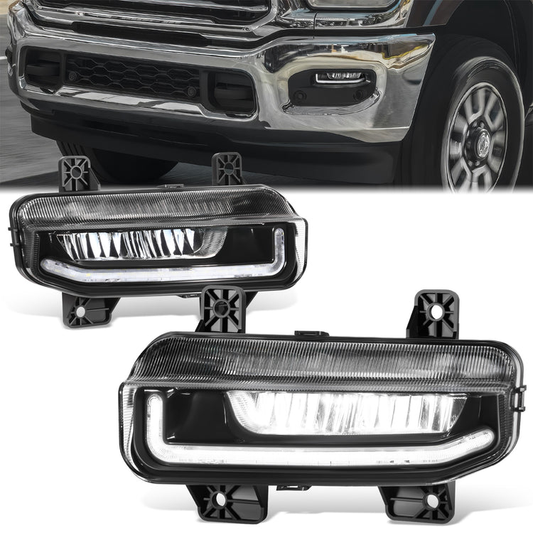 FAROS DE NIEBLA LEFT + RIGHT - LED - 19-21 DODGE RAM 1500 2500 3500