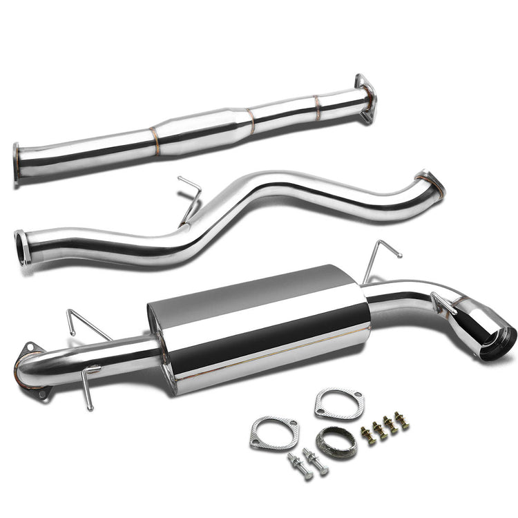 TUBERIA CATBACK CATBACK - 08-14 SUBARU IMPREZA WRX / STI 5-DOOR HATCHBACK - SINGLE TIP - OE STYLE - STAINLESS STEEL