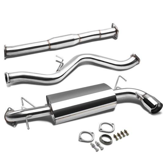 TUBERIA CATBACK CATBACK - 08-14 SUBARU IMPREZA WRX / STI 5-DOOR HATCHBACK - SINGLE TIP - OE STYLE - STAINLESS STEEL
