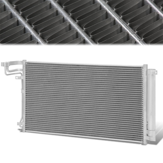 CONDENSADOR GENESIS G80 2017 / GENESIS G90 2017-2019 / HYUNDAI GENESIS 2015-2016 - ALUMINIUM