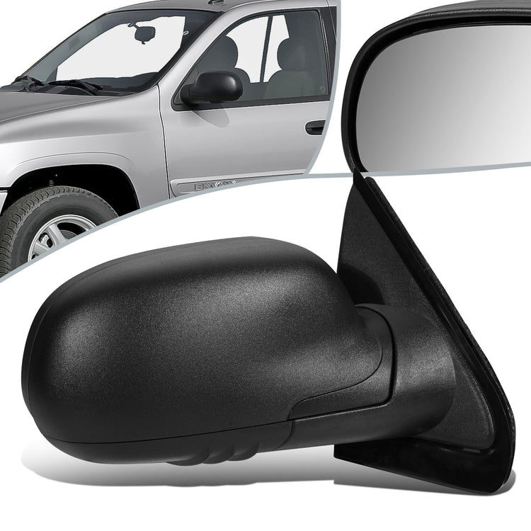 RETROVISOR MIRROR - OEM - 02-09 GMC ENVOY - POWERED - FOLDING - TEXTURED - BLACK - RIGHT