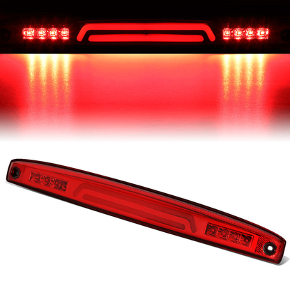 LUZ DE FRENO 03-06 DODGE RAM 2500, 3500 - FITS MODELS WITH OEM TAIL GATE LAMP - 3D - LED - RED