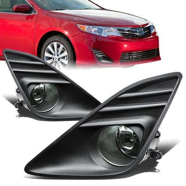 FAROS DE NIEBLA 12-14 TOYOTA CAMRY 4-DOOR - W/ SWITCH - H11 BULB - SMOKE