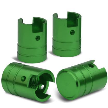 ACCESORIOS 17MM / 1.00" TALL - PISTON STYLE - GREEN