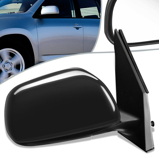 RETROVISOR MIRROR - OEM - 09-12 TOYOTA RAV4 - POWERED - TEXTURED - RIGHT - BLACK