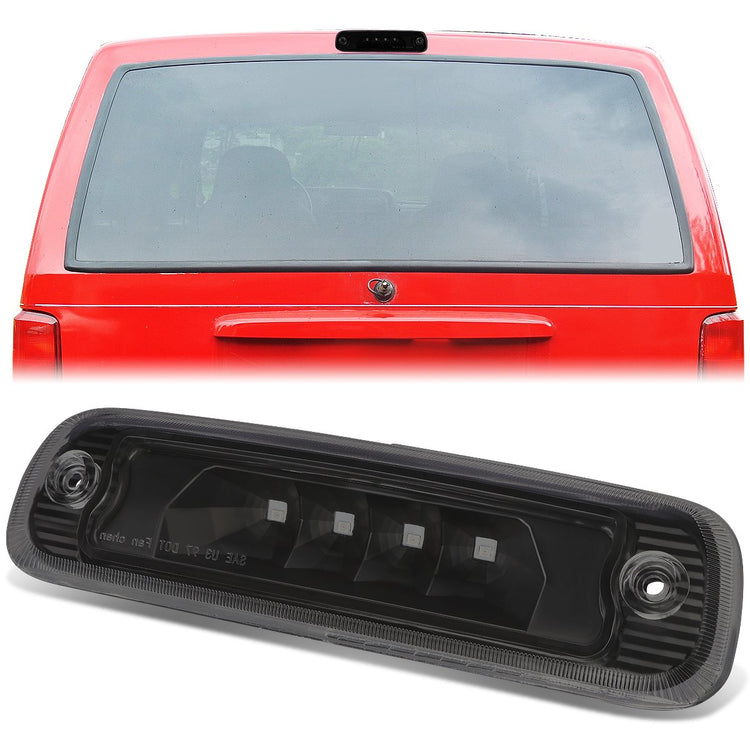 LUZ DE FRENO 97-01 JEEP CHEROKEE - LED - BLACK / SMOKE