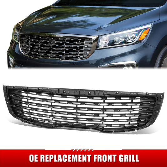 PARRILLA GRILLE - KA  SEDNA 15-18/19-21/ GRILLE ASS'Y 19-20/ W/PAINTED DARK GRAY/ (STD)//PARTS.NO,KI1200216//OEM NO,86352A9ND0